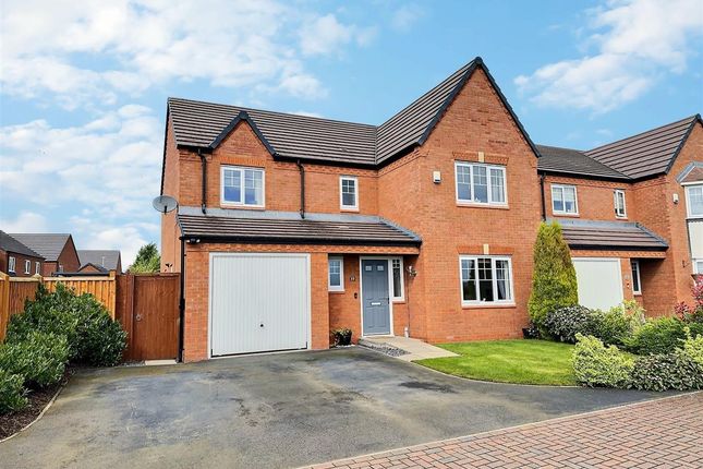Thumbnail Detached house for sale in Springfield Gardens, Gnosall, Stafford