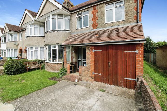 Thumbnail End terrace house for sale in Newtown Avenue, North Bersted, Bognor Regis