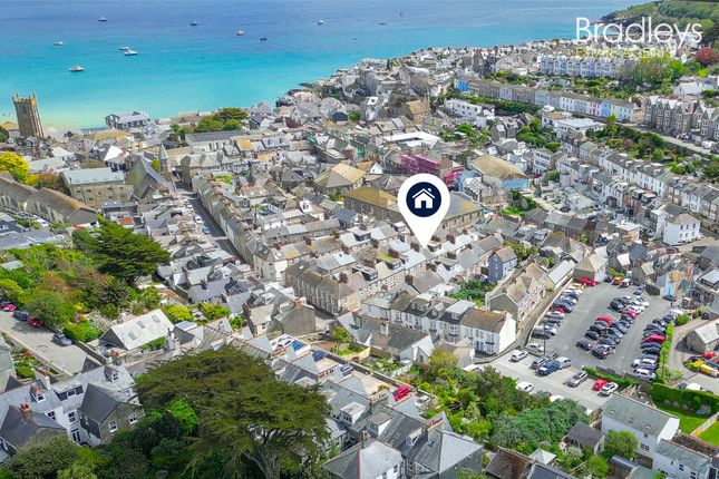 Terraced house for sale in Wesley Place, St. Ives, Cornwall