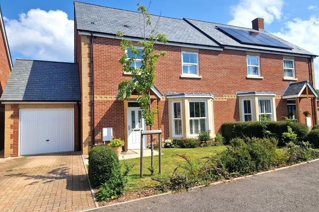 Thumbnail Semi-detached house for sale in Flora Close, Exmouth