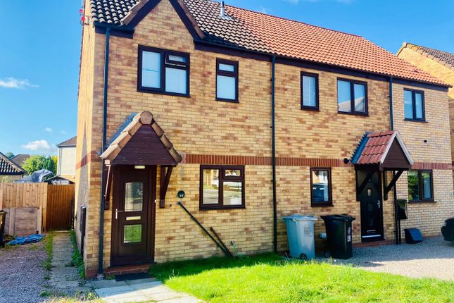 Thumbnail Semi-detached house for sale in Beck Way, Thurlby, Bourne