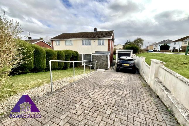 Semi-detached house for sale in Martindale Close, Tredegar