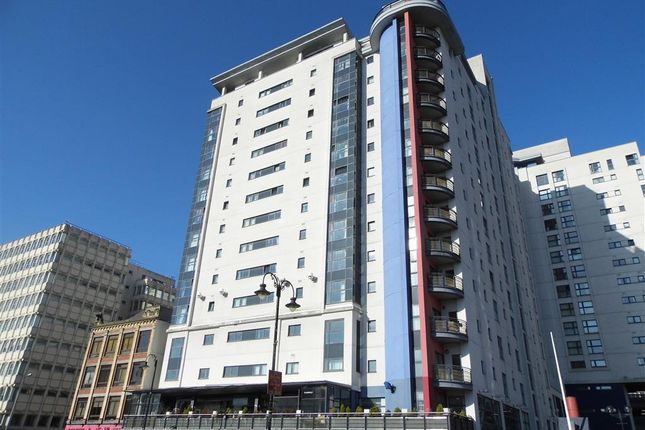 Thumbnail Flat to rent in Landmark Place, Churchill Way, Cardiff