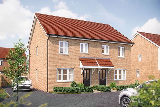 Thumbnail Semi-detached house for sale in "The Magnolia" at Grange Lane, Littleport, Ely