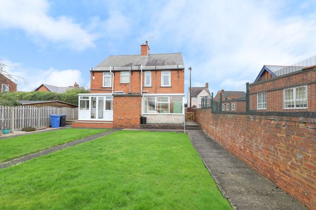 Thumbnail Semi-detached house for sale in Eyre Street East, Hasland, Chesterfield