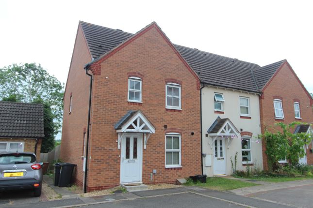 Thumbnail End terrace house to rent in Johnson Avenue, Wellingborough
