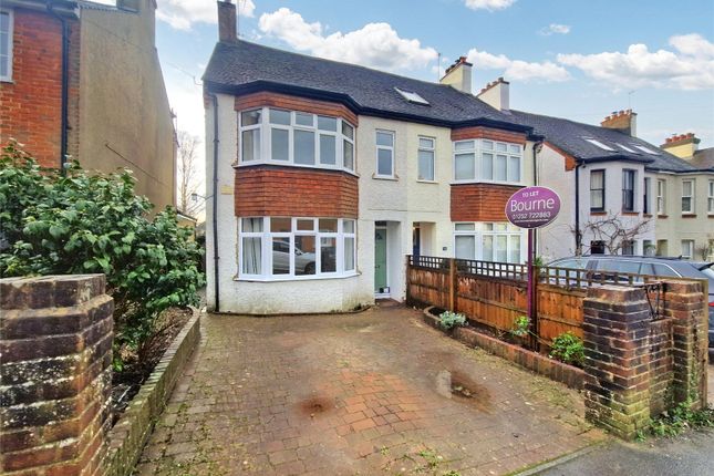 Thumbnail Semi-detached house to rent in Weydon Hill Road, Farnham, Surrey