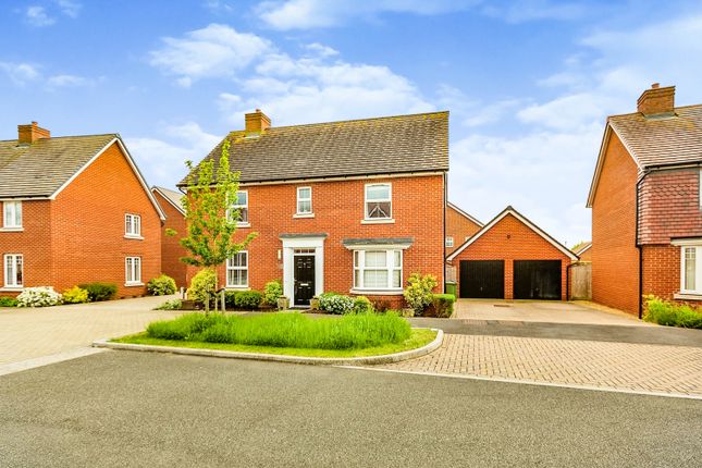 Thumbnail Detached house for sale in Marston Gate, Broughton, Aylesbury