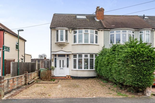 End terrace house for sale in St. Margarets Avenue, Cheam, Sutton, Surrey