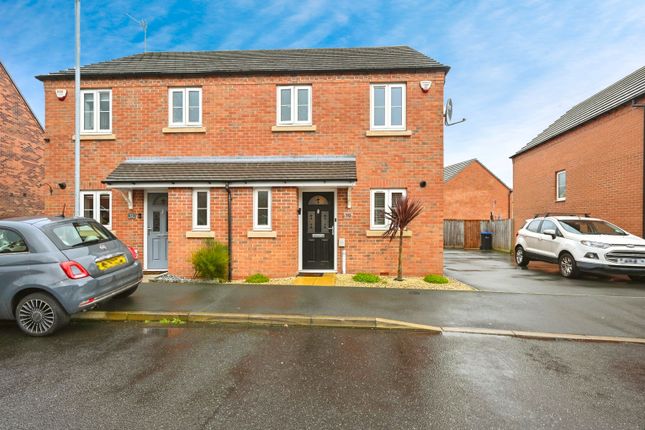 Semi-detached house for sale in Webb Ellis Road, Kirkby-In-Ashfield, Nottingham, Nottinghamshire