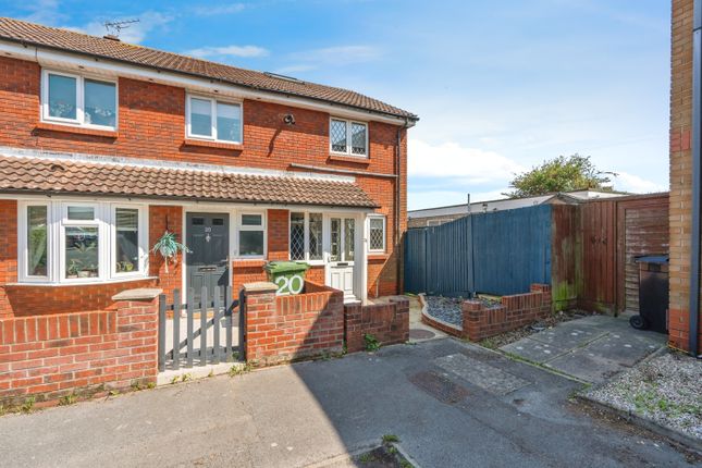 Thumbnail End terrace house for sale in Merlin Drive, Portsmouth, Hampshire
