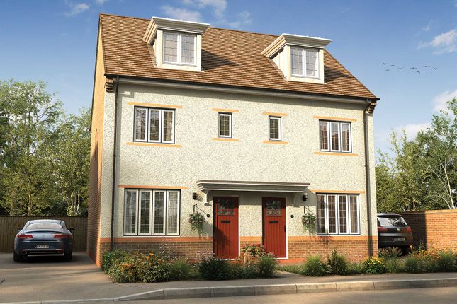 Thumbnail Semi-detached house for sale in "The Makenzie" at Eclipse Road, Alcester