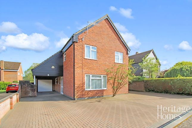 Thumbnail Detached house for sale in Broadland Drive, Thorpe End, Norwich