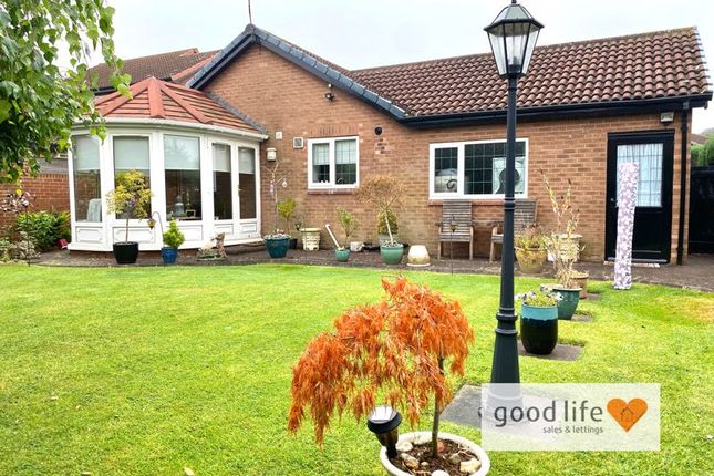 Thumbnail Detached bungalow for sale in Bordeaux Close, Sunderland