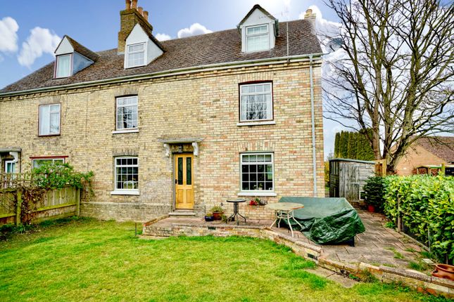 Thumbnail Semi-detached house for sale in Laughtons Lane, Houghton, Huntingdon