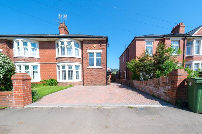 Thumbnail Semi-detached house for sale in Caedelyn Road, Cardiff