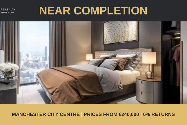 1-bed flat on 54, Lower Mosley Street, Manchester, £230,000