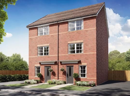 Semi-detached house for sale in Elborough Place, Ashlawn Road, Rugby