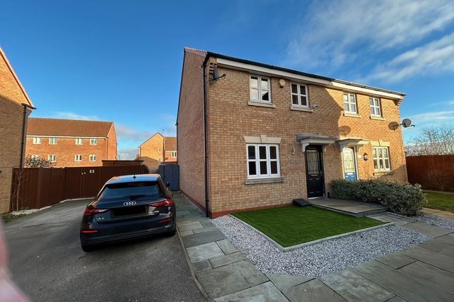 Thumbnail Semi-detached house to rent in Maximus Road, Lincoln