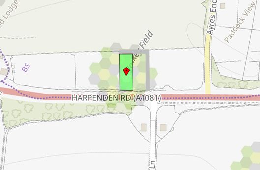 Land for sale in Plot 7, Land Adjacent To Foxwood Lodge, Harpenden Road, St. Albans, Hertfordshire