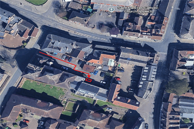 Studio parking on Parking Space 14, Unicorn House, 1-3 Foundation Street, Ipswich, £75/mo