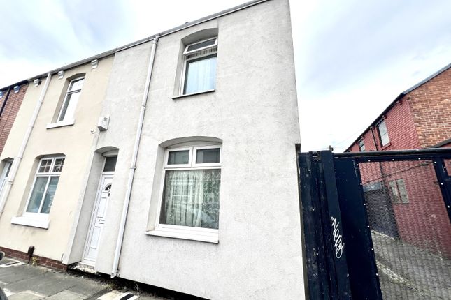 Thumbnail End terrace house for sale in Osborne Road, Hartlepool