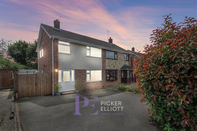 Thumbnail Semi-detached house for sale in Swinburne Road, Hinckley