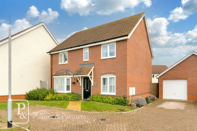 Thumbnail Detached house for sale in Woodford Walk, Alresford, Colchester, Essex
