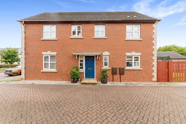 Thumbnail Detached house for sale in Houghton Close, Asfordby Hill, Melton Mowbray