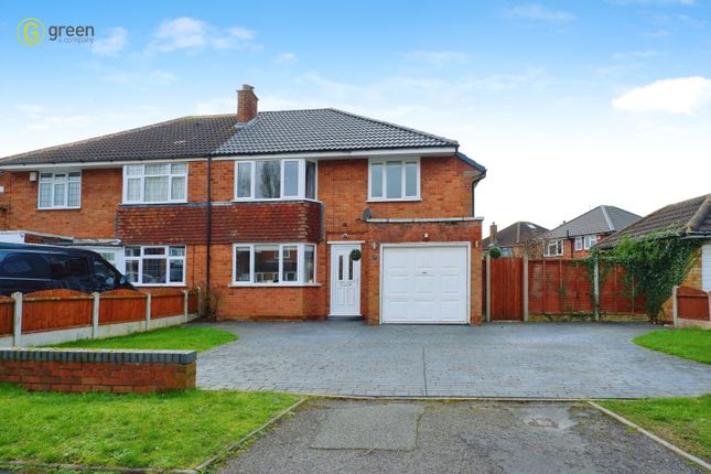 Thumbnail Semi-detached house for sale in Whitehouse Crescent, Sutton Coldfield
