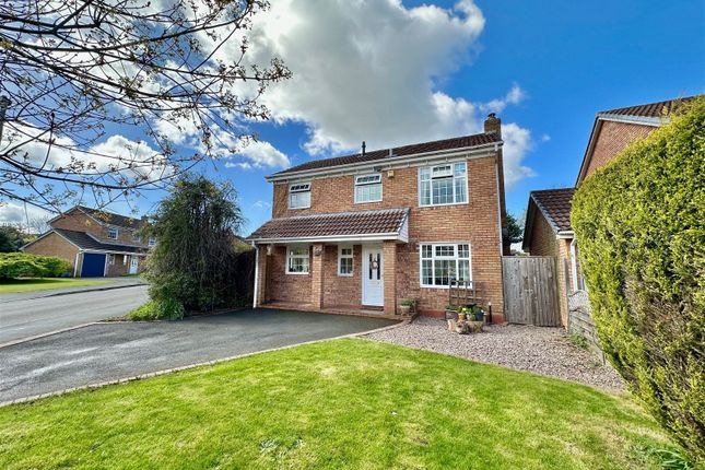 Thumbnail Detached house for sale in Hermitage Way, Madeley, Telford