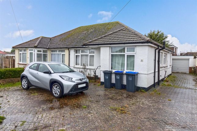 Semi-detached bungalow for sale in Elms Drive, Lancing