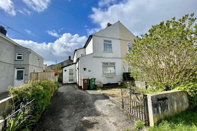 Thumbnail Semi-detached house for sale in Queens Road, Higher St. Budeaux, Plymouth