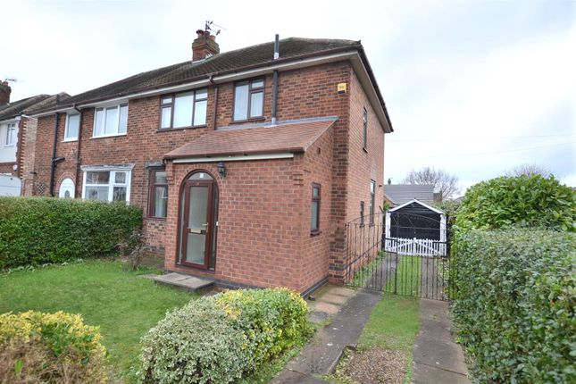 Semi-detached house for sale in Ashleigh Drive, Loughborough, Leicestershire
