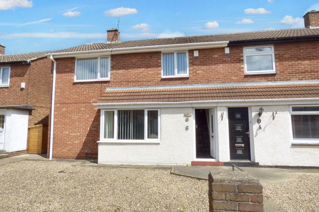 Thumbnail Semi-detached house for sale in Tiverton Avenue, North Shields