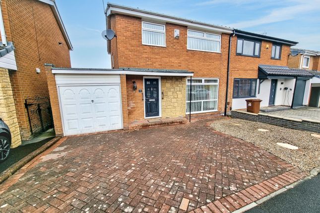 3-bed semi-detached on 3, Glebe Close, Newcastle Upon Tyne, £180,000