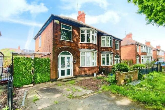 Thumbnail Semi-detached house for sale in Abbey Lane, Leicester