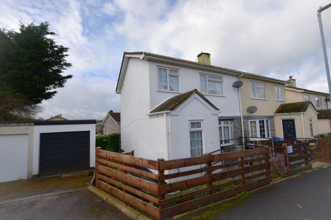 Semi-detached house for sale in South Park, Redruth, Cornwall