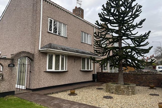 Thumbnail Semi-detached house for sale in Hawarden Road, Caergwrle, Wrexham