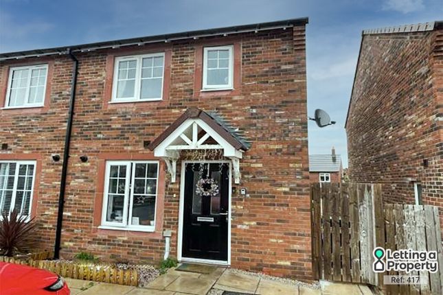 Thumbnail Semi-detached house to rent in Nunnery Close, Carlisle