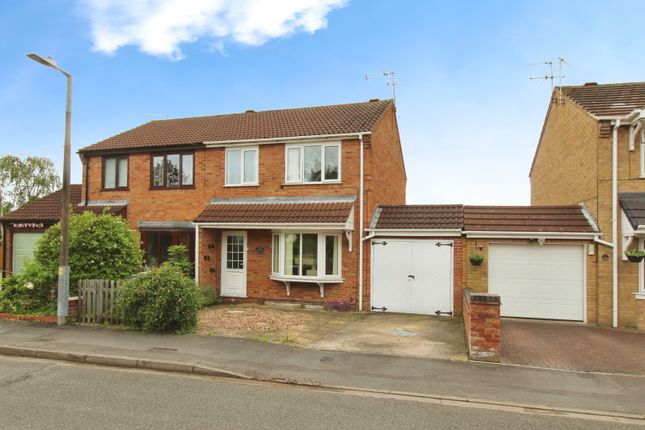 Thumbnail Semi-detached house for sale in Elsham Crescent, Lincoln