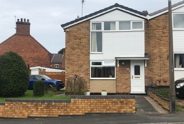 Thumbnail Semi-detached house for sale in Clamp Drive, Swadlincote