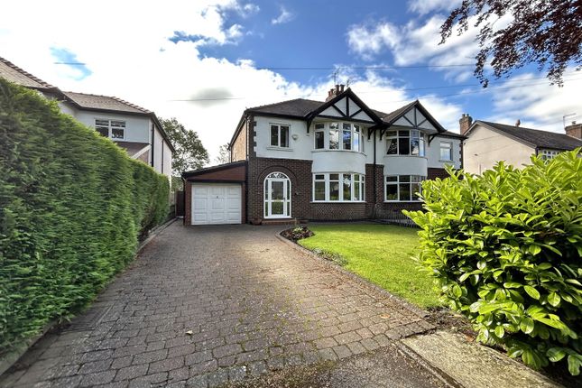 Thumbnail Semi-detached house for sale in Knutsford Road, Wilmslow