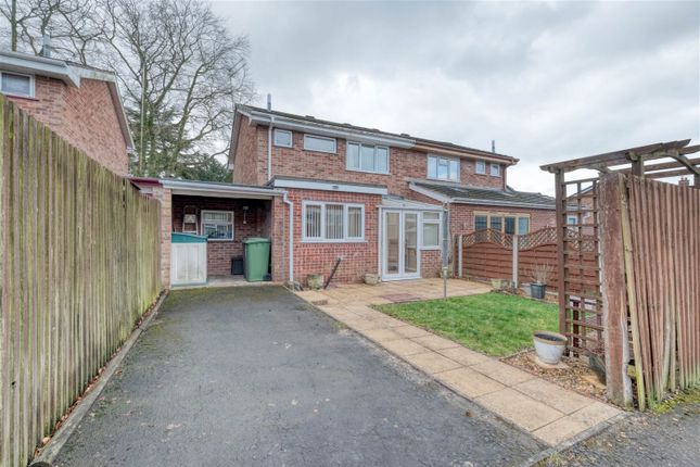 Thumbnail Semi-detached house for sale in Woodend Close, Webheath, Redditch