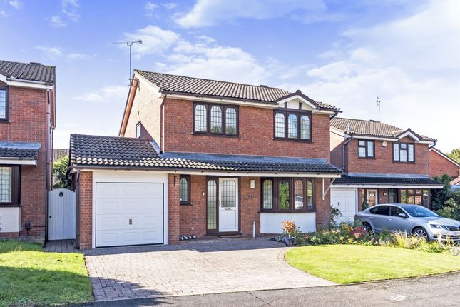 Thumbnail Detached house for sale in Bluebird Close, Lichfield