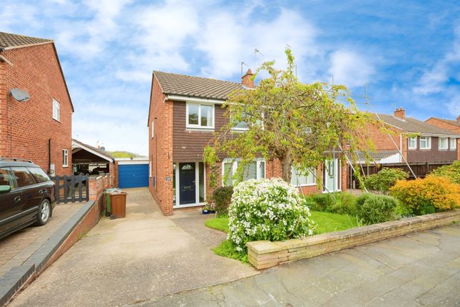 Semi-detached house for sale in Althorpe Drive, Loughborough