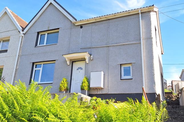 Thumbnail Semi-detached house for sale in Heol Croeserw, Cymmer, Port Talbot
