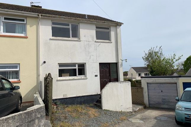 Semi-detached house for sale in Roslyn Close, St. Austell