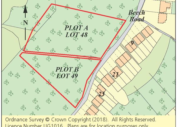 Land for sale in Plot B, Beech Road, Biggin Hill, Westerham, Kent