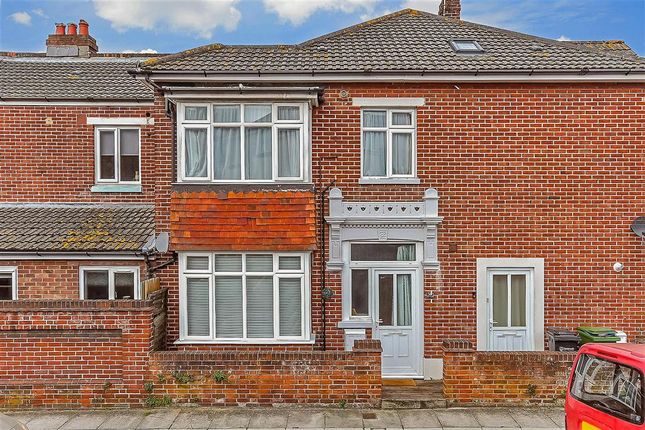 Thumbnail End terrace house for sale in Hayling Avenue, Portsmouth, Hampshire